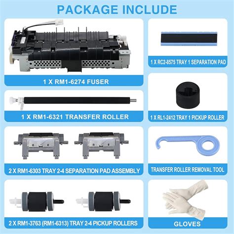 Fuser Parts, Fuser Assembly, Maintenance Parts For HP, 59% OFF