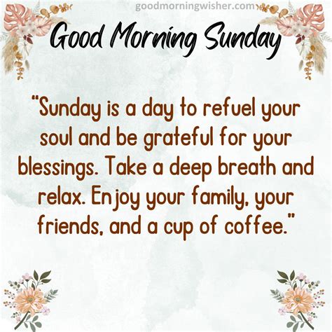 Sunday Good Morning Wishes For Friends - Chad Meghan