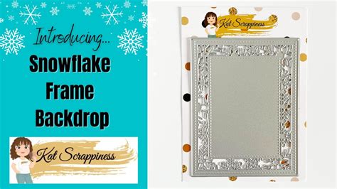 Introducing the Snowflake Frame Backdrop + Ideas for How to Use It ...