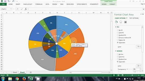 HowTo: Multilevel Pie in Excel - YouTube