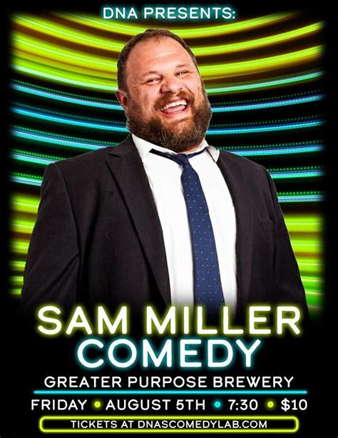 Greater Purpose Comedy: Sam Miller, Greater Purpose Brewing Company, Santa Cruz, 5 August 2022