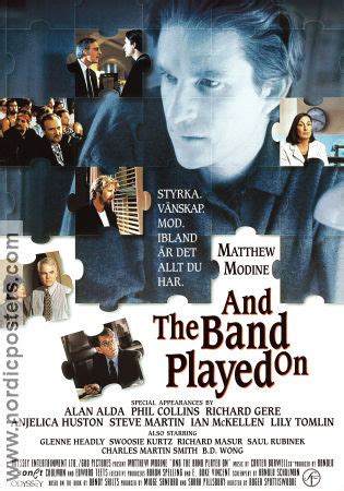 AND THE BAND PLAYED ON Movie poster 1993 original NordicPosters