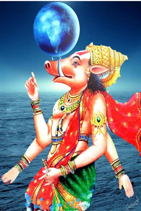 Varaha Avatara Story, Varaha incarnation of Lord Vishnu - HinduPad