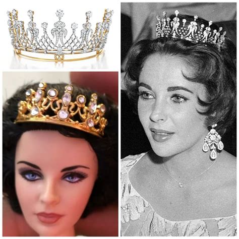 Barbie Elizabeth Taylor Diamond Tiara., Hobbies & Toys, Toys & Games on Carousell