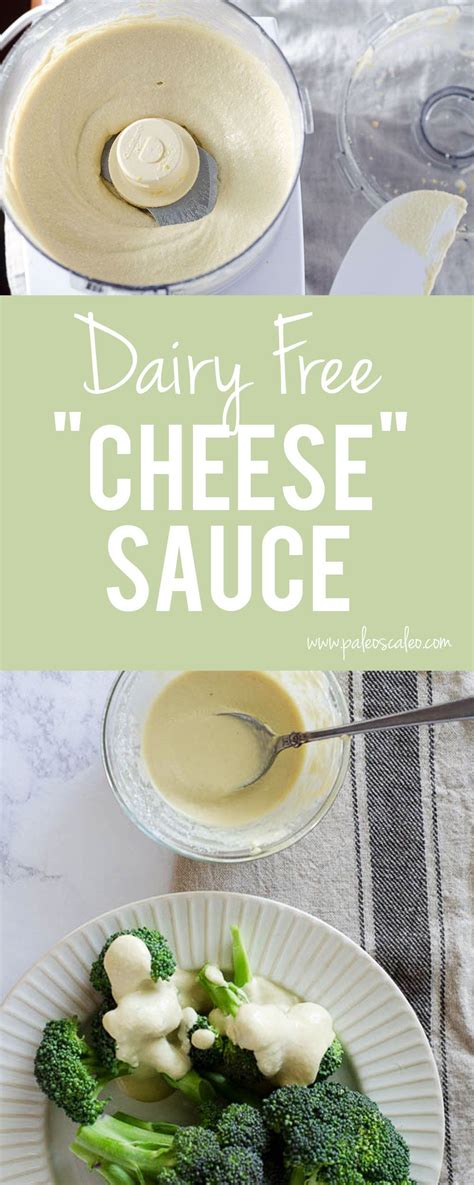 A dairy free, no-cook, easy paleo cheese sauce! | PaleoScaleo.com | Dairy free dinner, Dairy ...