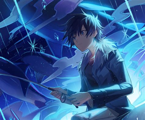 Anime Boy Blue Desktop Wallpapers - Wallpaper Cave