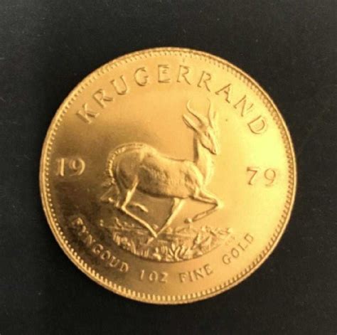 Krugerrand 1979 Solid Gold Coin - 1 Ounce