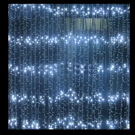 2m White LED Waterfall Lights - Festive Lights | Lights for all occasions