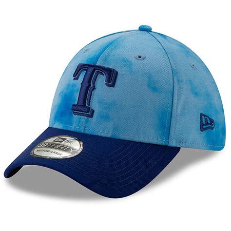 Men's Texas Rangers New Era Blue/Royal Father's Day 39THIRTY Flex Hat