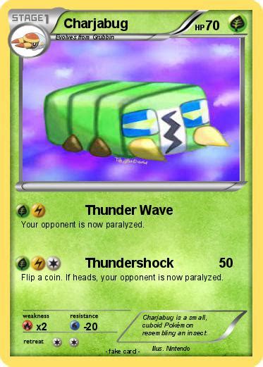 Pokémon Charjabug 8 8 - Thunder Wave - My Pokemon Card