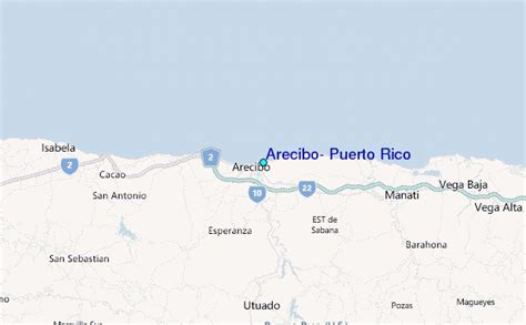 Arecibo, Puerto Rico Tide Station Location Guide