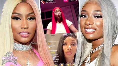 Nicki Minaj links up with Megan Thee Stallion on IG Live | The Ultimate Source