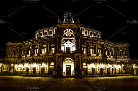 Semperoper Dresden Germany Europe ~ Architecture Photos ~ Creative Market