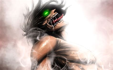 Wallpaper Of Eren Yeager, Anime, Attack Of Titan Background - Attack On Titan Wallpaper Eren ...