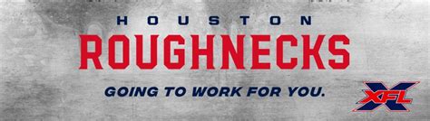 XFL Houston Roughnecks Roster *Updated 26 Dec 2019 - UFLBoard.com