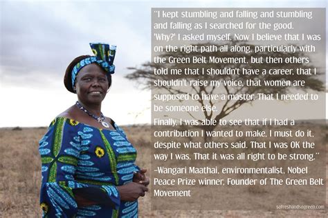 Wangari Maathai On Making A Difference In The World #quote Jane Goodall, People Change, Good ...