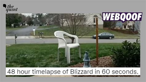 Fact-Check | Is the Time Lapse Clip Showing a Blizzard Impact in US ...