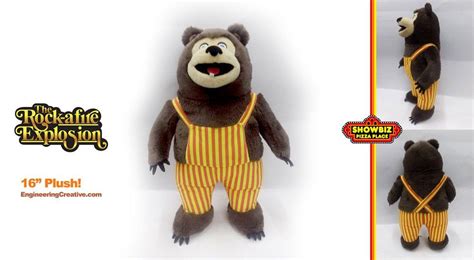 Billy Bob - Rock-afire Explosion 16" fully plush doll! | Plush dolls ...