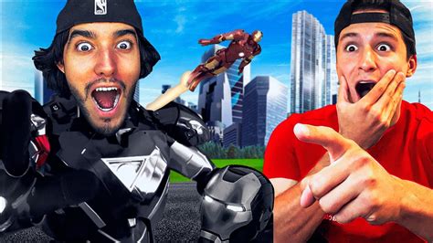 PROBAMOS UN TRAJE DE IRON MAN REAL | Ricky Limon - YouTube