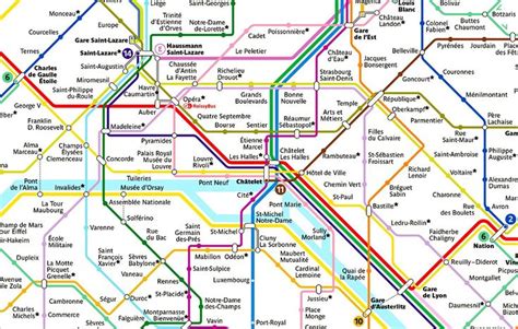 Information Design in Public Transportation — Part I | Paris metro map, Metro map, Paris metro