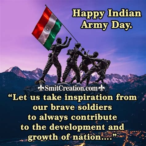 Happy Indian Army Day Messages - SmitCreation.com