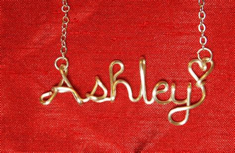 Ashley necklaceName NecklacesPersonalized wedding | Etsy