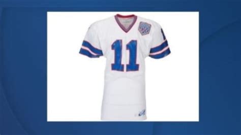 Scott Norwood Game-Worn Super Bowl XXV Bills Jersey Going for Insane ...