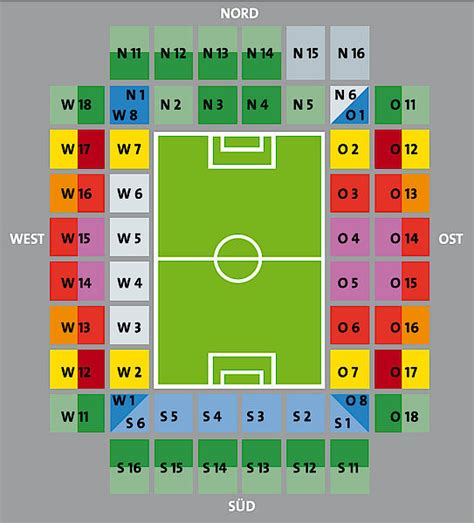 1. FC Köln | Stadionplan