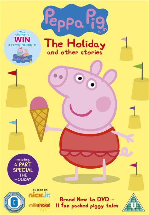 Peppa Pig - Volume 19: The Holiday DVD | Zavvi.com