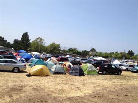 BottleRock fans set up camp for the weekend