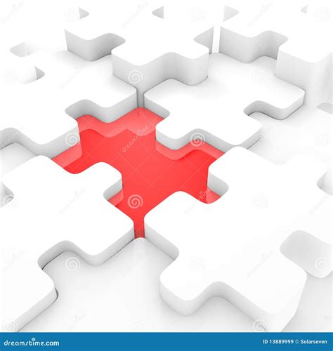 Connecting Puzzle Royalty Free Stock Images - Image: 13889999