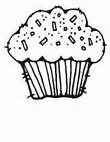Muffin Coloring Pages  Coloring Home sketch template