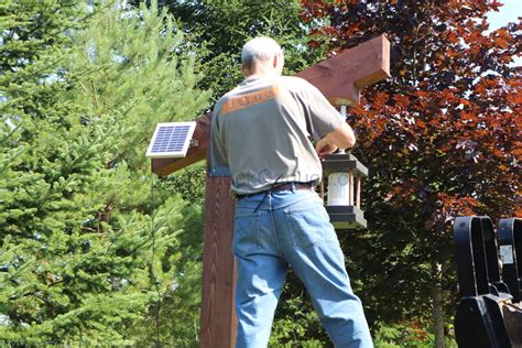 Finishing and Installing Solar Driveway Lights – WoodchuckCanuck.com