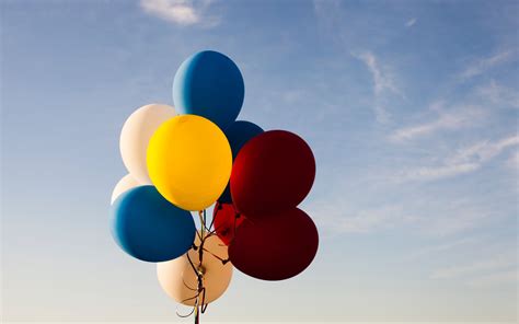 Download wallpaper 3840x2400 balloons, colorful, sky, lightness 4k ultra hd 16:10 hd background