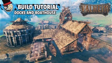 Valheim - How to Build a Dock and Boathouse