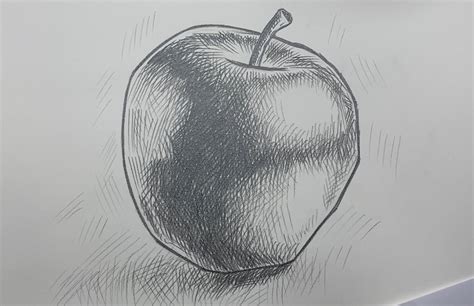 APPLE DRAWING: Draw an apple with a pencil [Video]