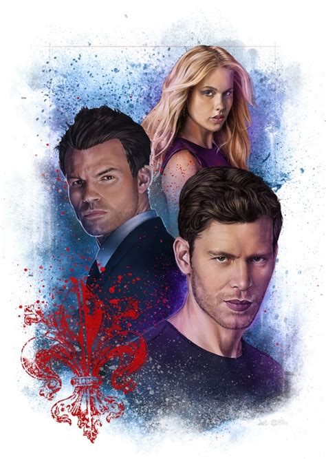 Mikaelson Family - The Originals, an art print by Straife01 - INPRNT