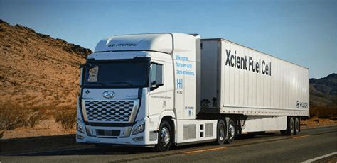 Hydrogen-powered trucks for the delivery of hydrogen fuel – Hyundai to put XCIENT trucks on ...