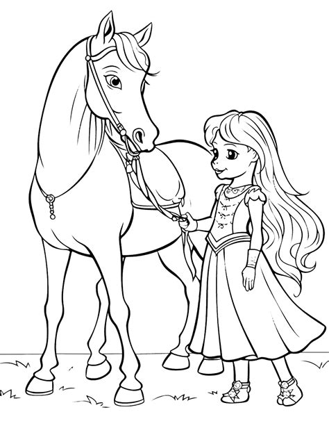 Free Horse Breeds Coloring Pages