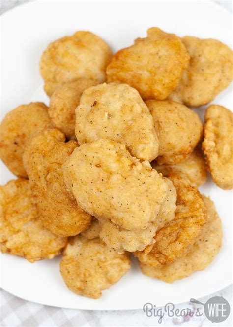 Copycat McDonald's Chicken McNuggets - Homemade Chicken Nuggets