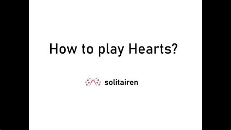 How to play Hearts Card Game? - YouTube