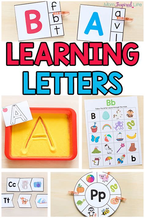 Learning Letters with Fun Activities