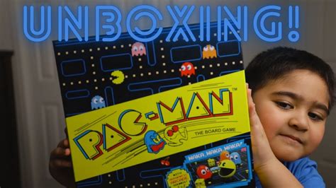 Pacman Board Game - Unboxing - YouTube