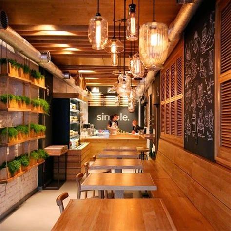 restaurante pequeno … | Cafe interior design, Restaurant interior design, Cafe decor