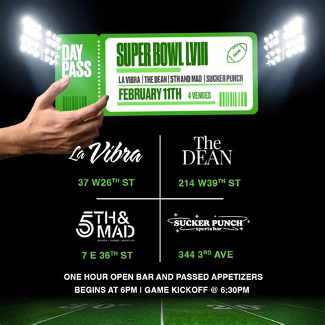 2024 New York City Super Bowl Party Crawl: Unleash the Football Frenzy!