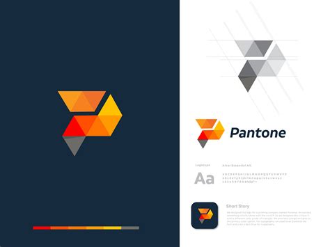 Pantone Logo Design by Jahid Hasan on Dribbble