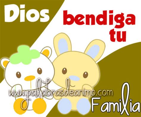 Dios bendiga tu familia – Palabras de Animo.com