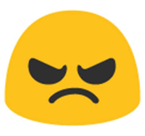 Angry Face Emoji - Copy & Paste - EmojiBase!