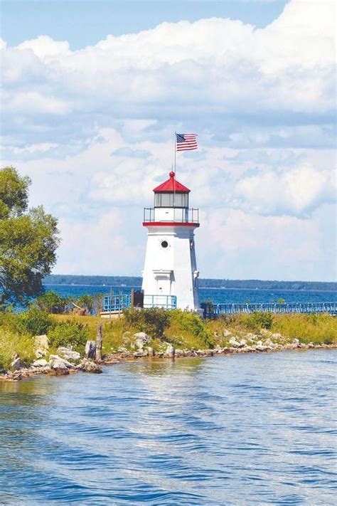 CHEBOYGAN – Cheboygan boasts two lighthouses downtown, plus one light tower, two lighthouses ...