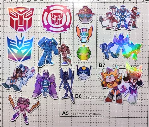 Transformers Stickers | Bonanza